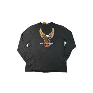 Harley davidson longsleeve eagle t shirt